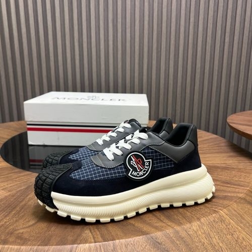 Moncler Sneaker Leather Upper Non-slip Sole