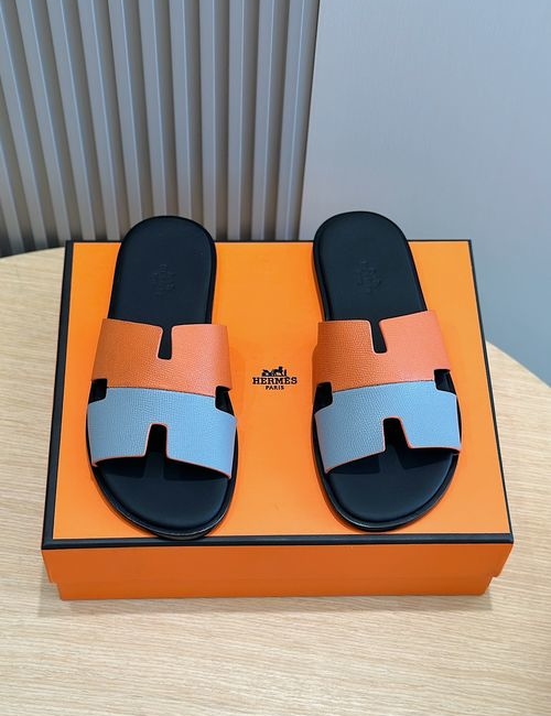 Hermes Classic Leather Slides