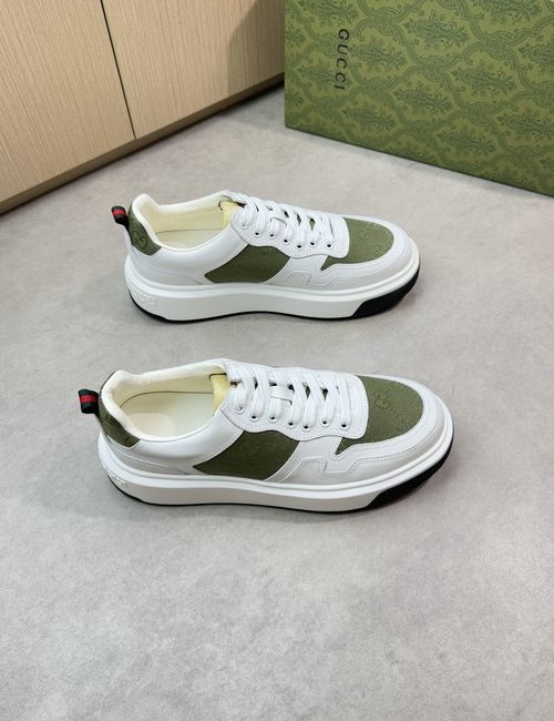 Gucci Casual Sneakers Nappa Leather Upper Cowhide Lining TPU Rubber Sole