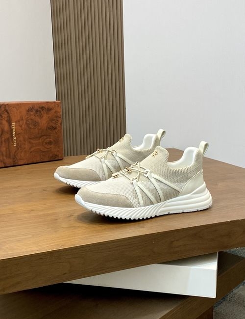 Stefano Ricci Genuine Leather Comfortable Sneakers