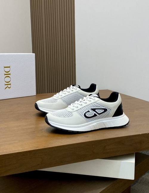 Christian Dior CD Flyknit Casual Sneakers Lightweight Rubber Sole