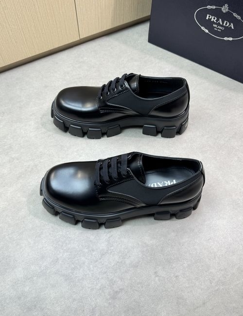 Prada Premium Leather Dress Shoes