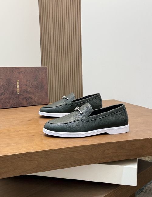 Stefano Ricci Hardware Buckle Leather Shoes