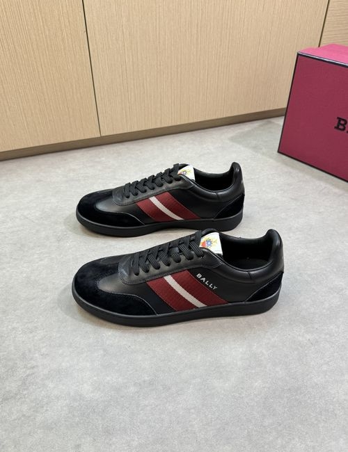 Bally Premium Leather Casual Skate Shoes
