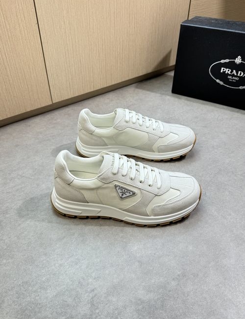 Prada Premium Nappa Leather Casual Sneakers