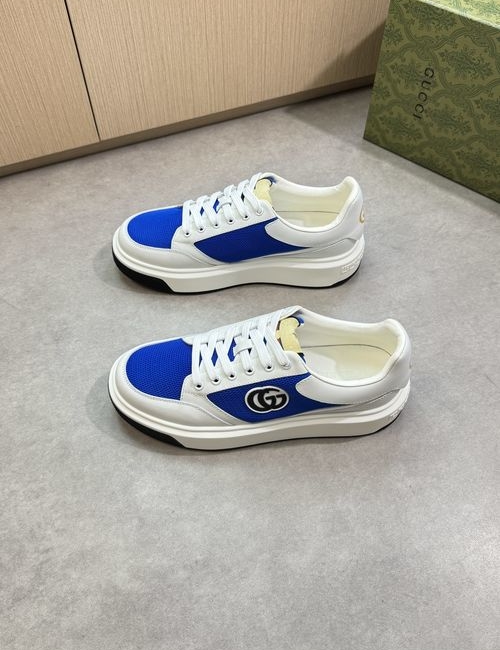 Gucci Casual Sneakers Canvas Upper TPU Rubber Sole