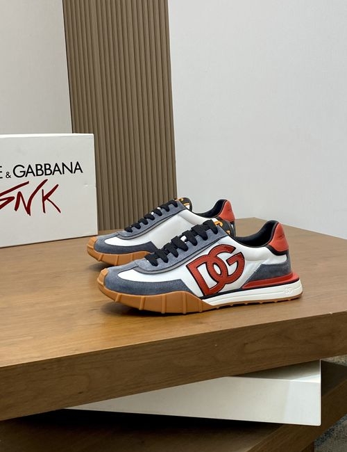 Dolce & Gabbana DG Multi-material Casual Sports Sneakers