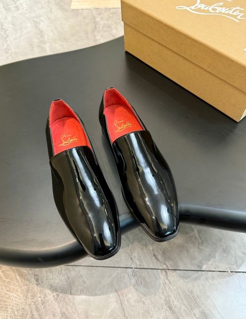 Christian Louboutin Casual Loafer Shoes With Red Sole