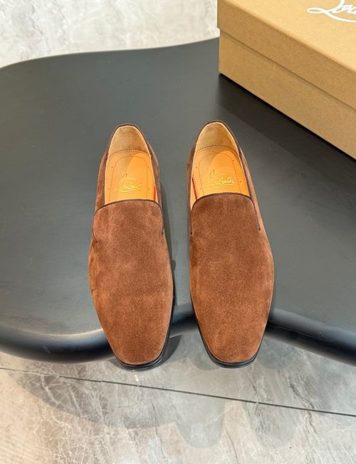 Christian Louboutin Casual Loafer Shoes With Red Sole