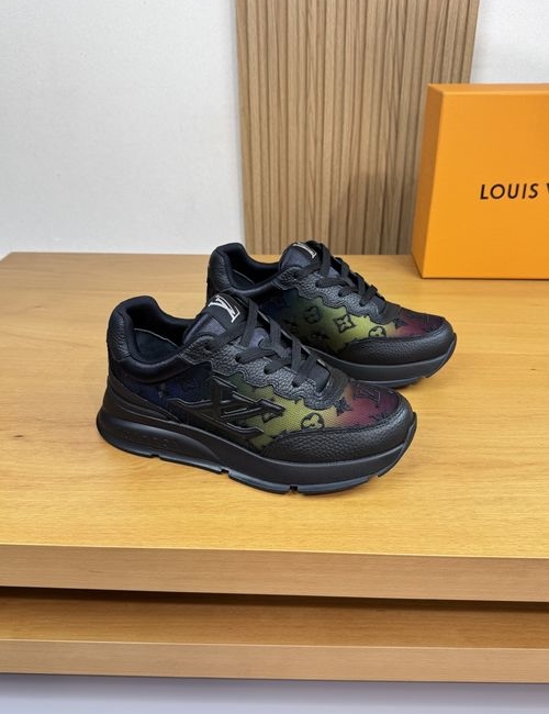 Louis Vuitton LV Colorful Canvas Casual Sneakers With TPU Sole
