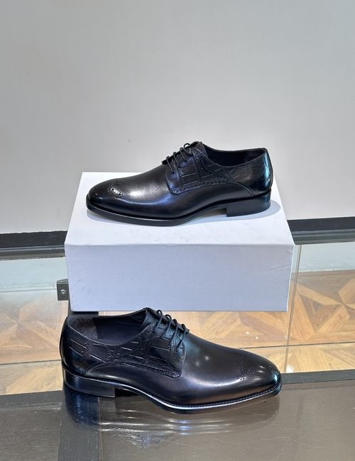Berluti Leather Dress Shoes With Genuine Sole