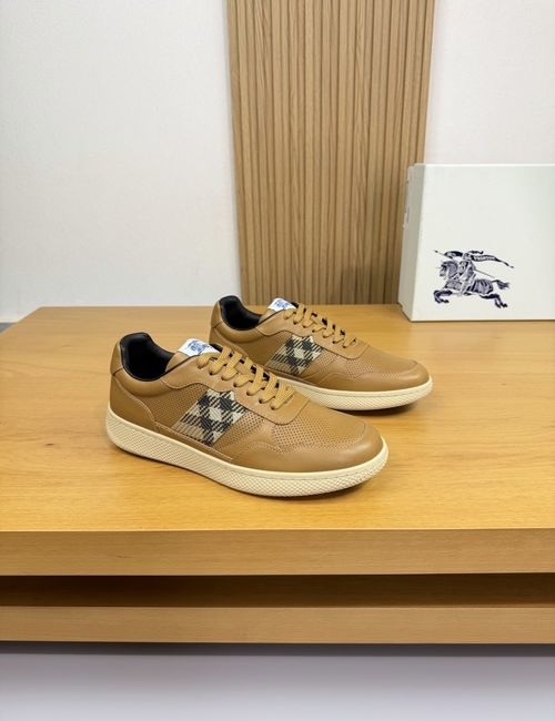 Burberry Casual Sneakers With Nappa Calfskin Upper