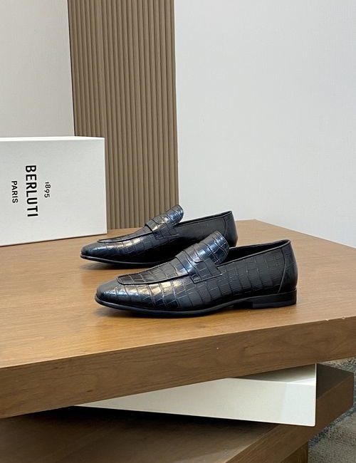 Berluti Cowhide Upper Leather Sole Dress Shoes