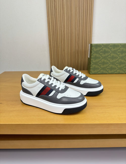Gucci Premium Casual Sneakers Napa Leather Upper