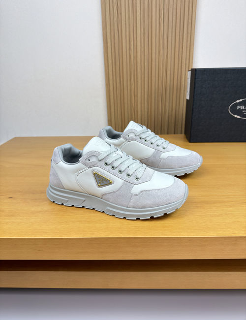 Prada Premium Casual Leather Sneakers