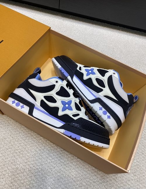 Louis Vuitton LV SKATE Clover Vintage Basketball Skate Shoes