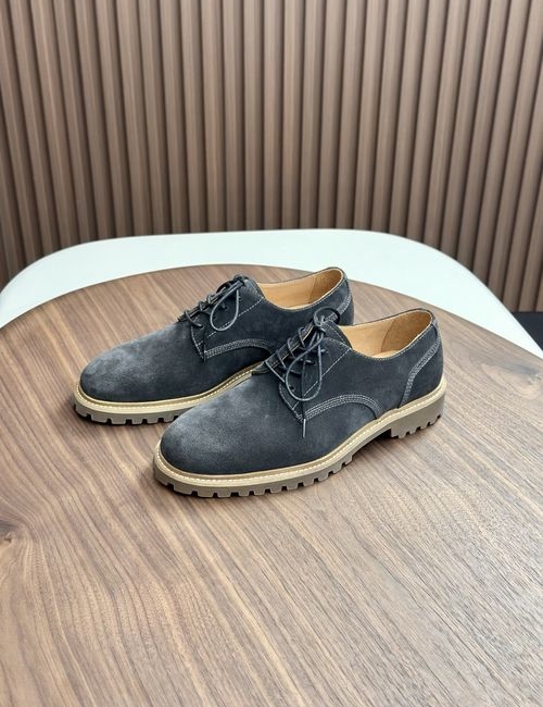 Brunello Cucinelli BC Suede Dress Shoes Goodyear Craft Non-slip