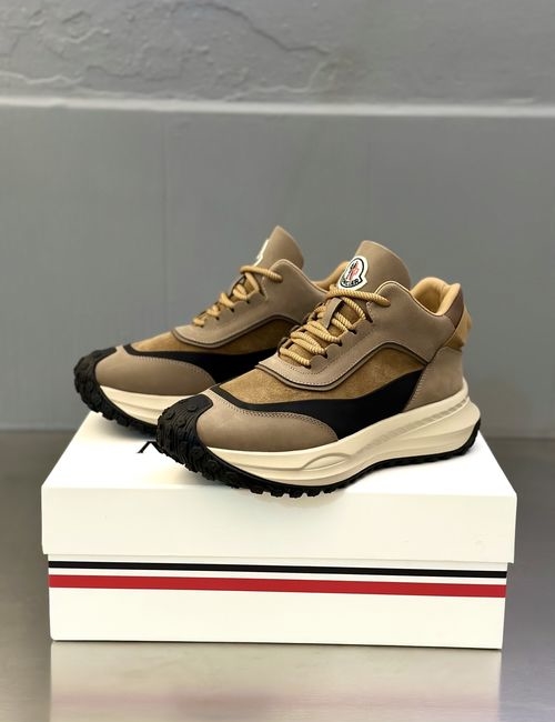 Moncler Mesh Spliced Sneakers With TPU Sole