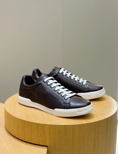Dolce & Gabbana DG Cushion Calfskin Low-top Sneakers Foam Outsole