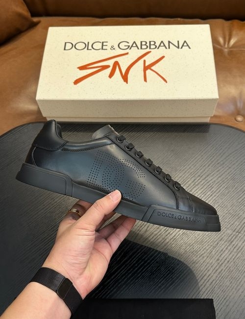 Dolce & Gabbana DG Cushion Calfskin Low-top Sneakers Foam Outsole