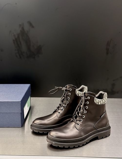 Christian Dior CD Nappa Leather High-top Sneakers