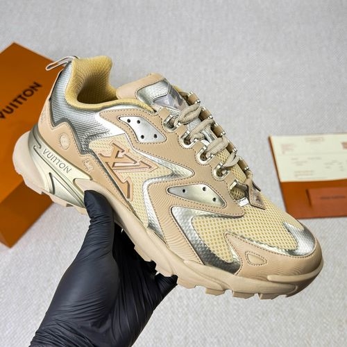 Louis Vuitton LV Runner Tatic Sneakers Mesh Fabric Rubber Outsole