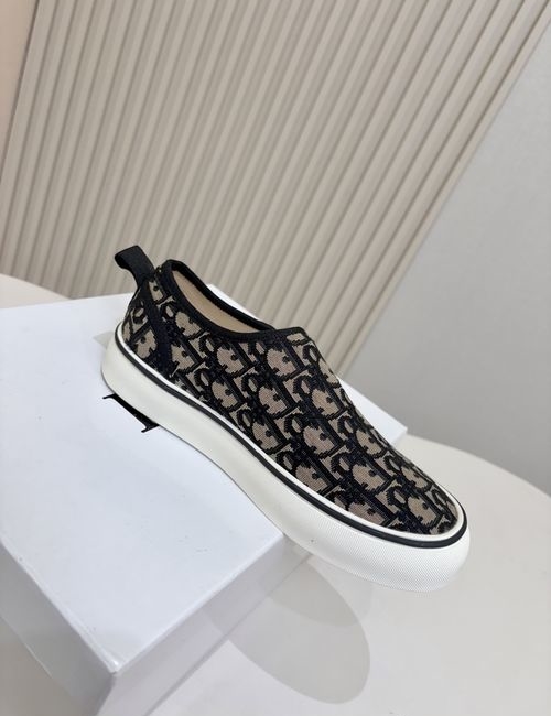 Christian Dior CD Saltwind Slip-on Casual Canvas Shoes