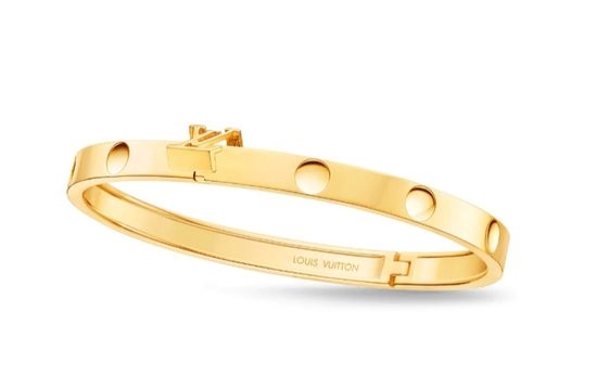 Louis Vuitton LV Rivet Design Fine Craftsmanship Bangle