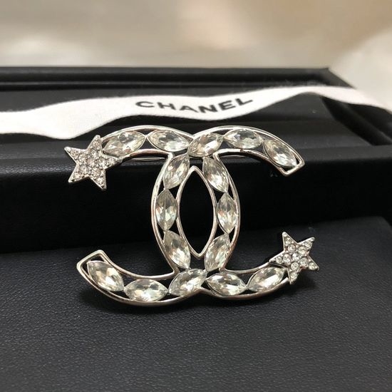Chanel Star Swarovski Crystal Hair Clip