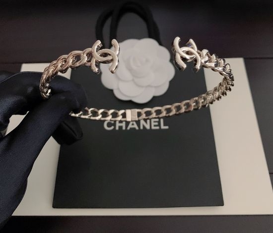 Chanel Classic Double C Choker Necklace