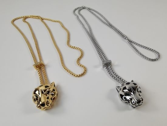 Cartier Luxury Diamond Leopard Design Necklace