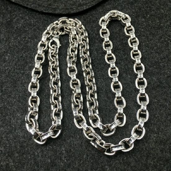 Chrome Hearts Vintage S925 Silver Letter Pendant Necklace