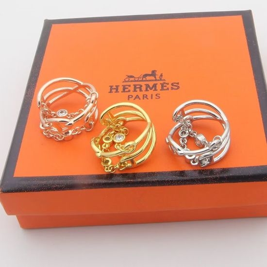Hermes Classic Pig Nose Chain Ring