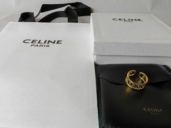 Celine Distinctive Open Design Ring
