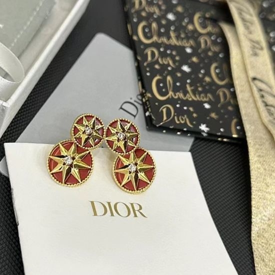 Christian Dior CD Agate Rose Compass Reversible Bracelet