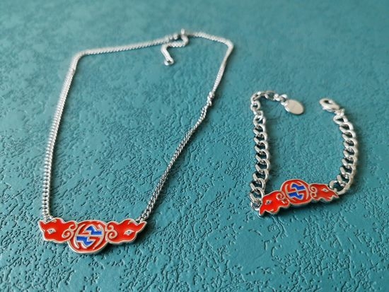 Gucci Double G Pattern Bracelet
