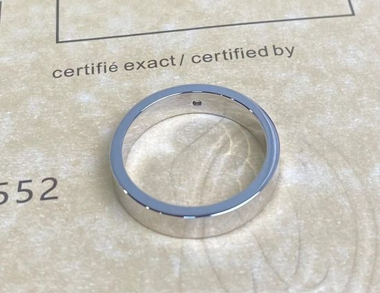 Cartier Signature Style Single Stone Ring