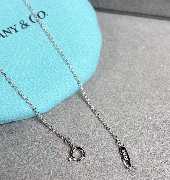 Tiffany & Co. Chinese Knot Key Shape Pendant Necklace