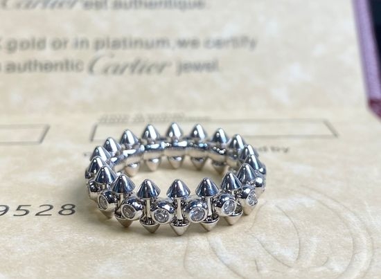 Cartier Edgy Rivet Design Ring