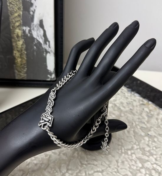 Louis Vuitton LV Enamel Pattern Bracelet Stackable Jewelry