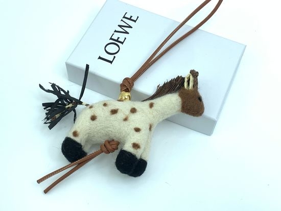 Loewe Soft Wool Giraffe Hanging Ornament
