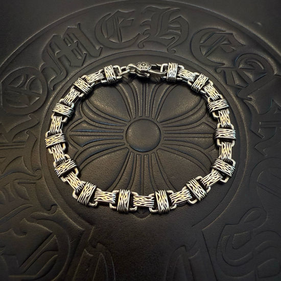 Chrome Hearts Classic Retro Design Beaded Bracelet