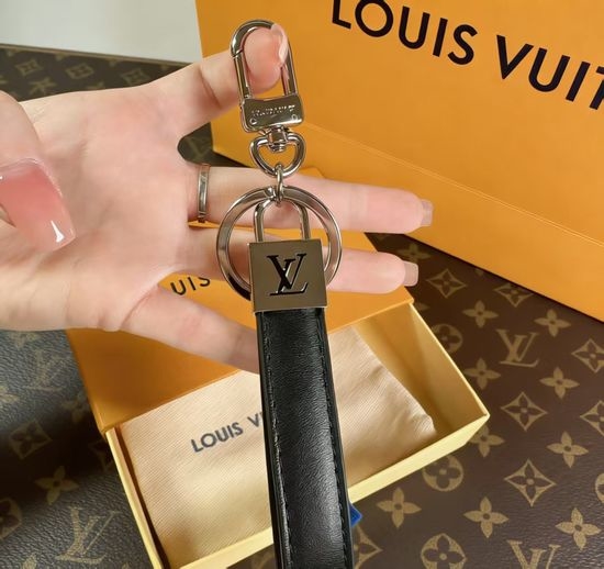Louis Vuitton LV Monogram Pattern Bag Charm Keychain