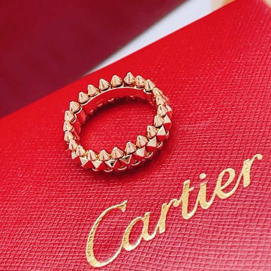 Cartier Rose Gold Bullet Shape Ring