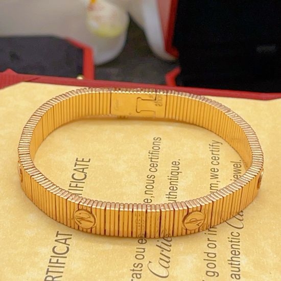 Cartier Rose Gold Simple Stylish Bracelet