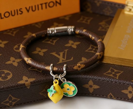 Louis Vuitton LV Lemon Pendant Canvas Bracelet