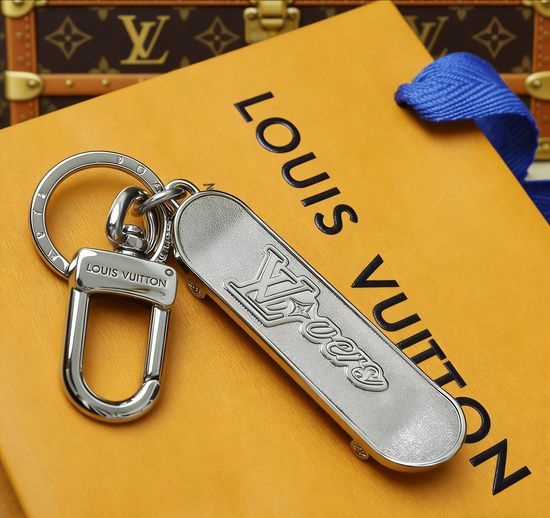 Louis Vuitton LV Skate Shape Bag Charm Key Holder
