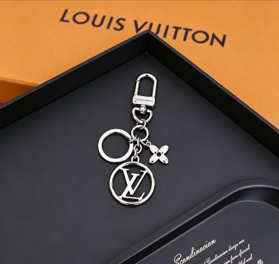 Louis Vuitton LV Vintage Pattern Keychain Bag Charm