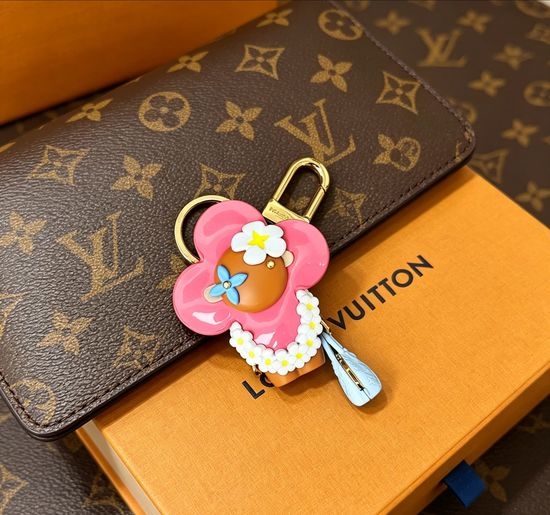Louis Vuitton LV Floral Wreath Bag Pendant Decorative Accessory