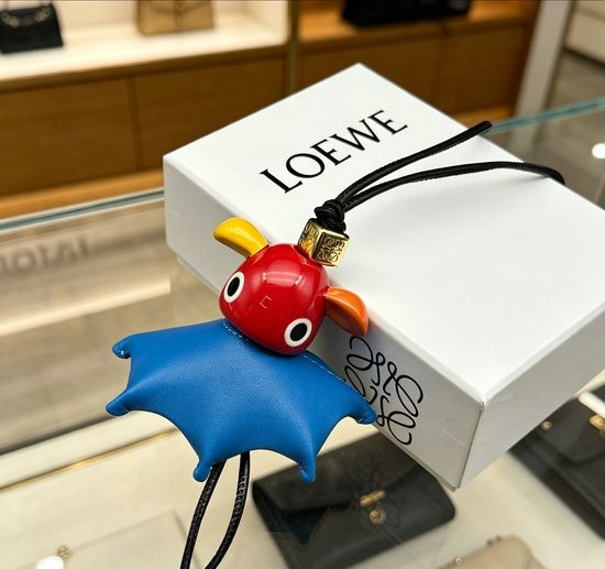 Loewe Color Block Dumbo Bag Charm
